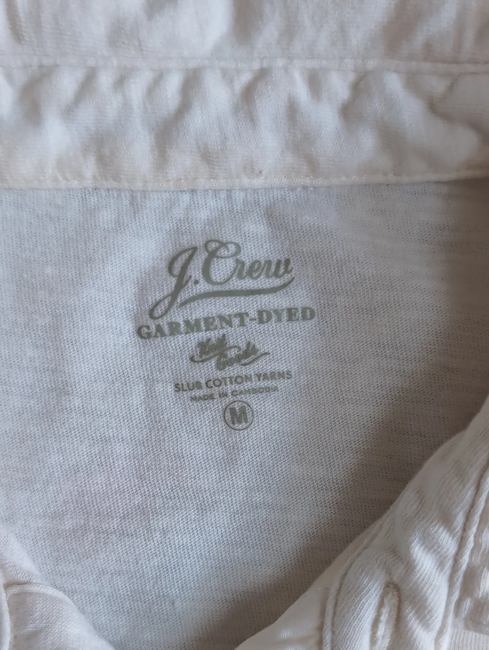J. Crew Slub Cotton Pocket Polo